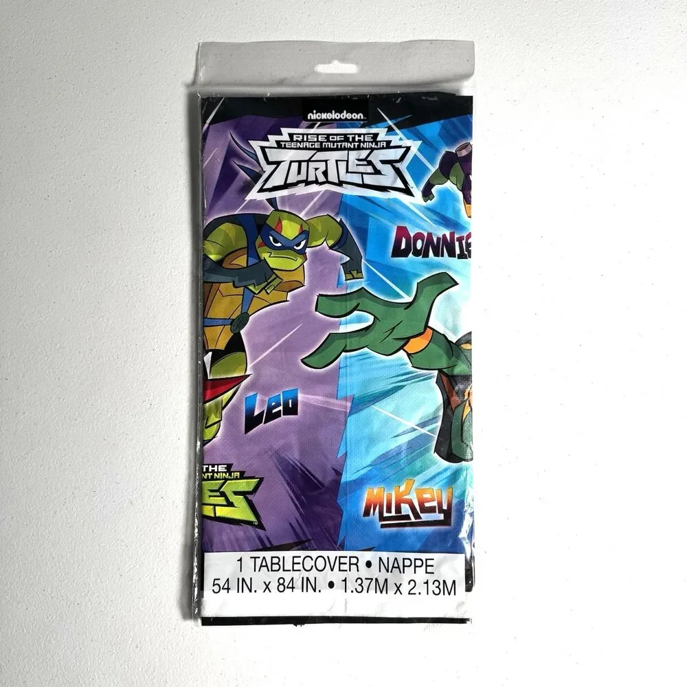 Rise of the Teenage Mutant Ninja Turtles Plastic Tablecover‎ 54
